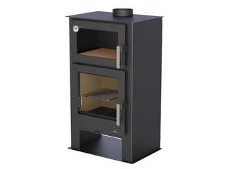 Houtkachel Bronpi, Gijon H – Met oven – Vrijstaand